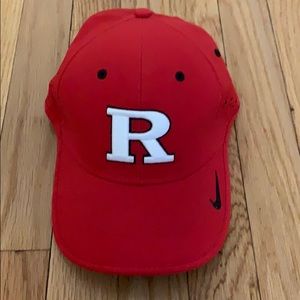 Red Rutgers cap